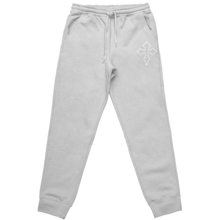 Gray  Devastation Sweat Pants