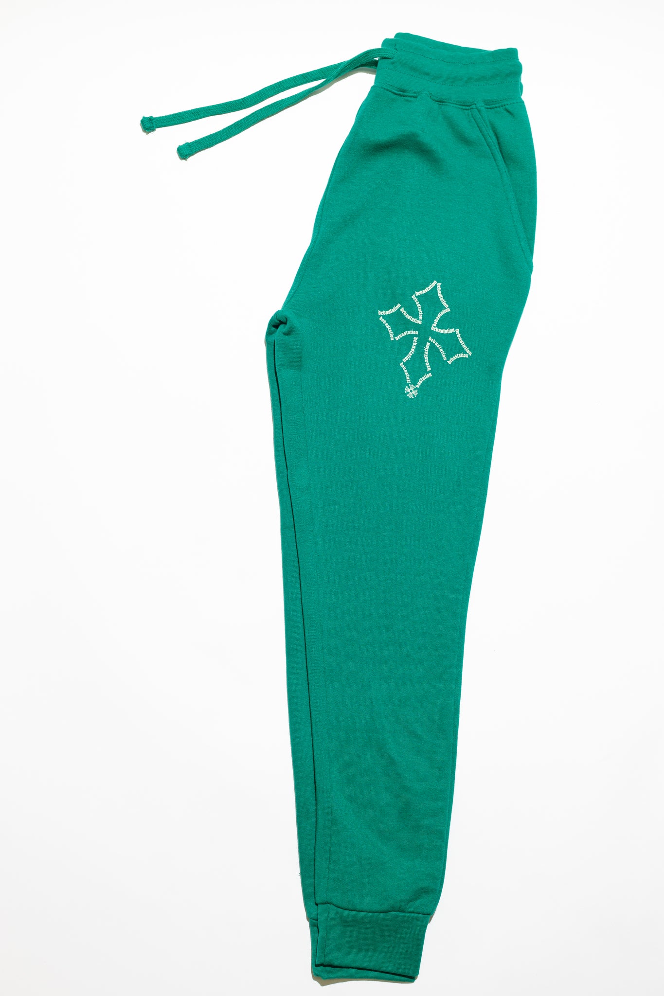Green Devastation Sweat Pants