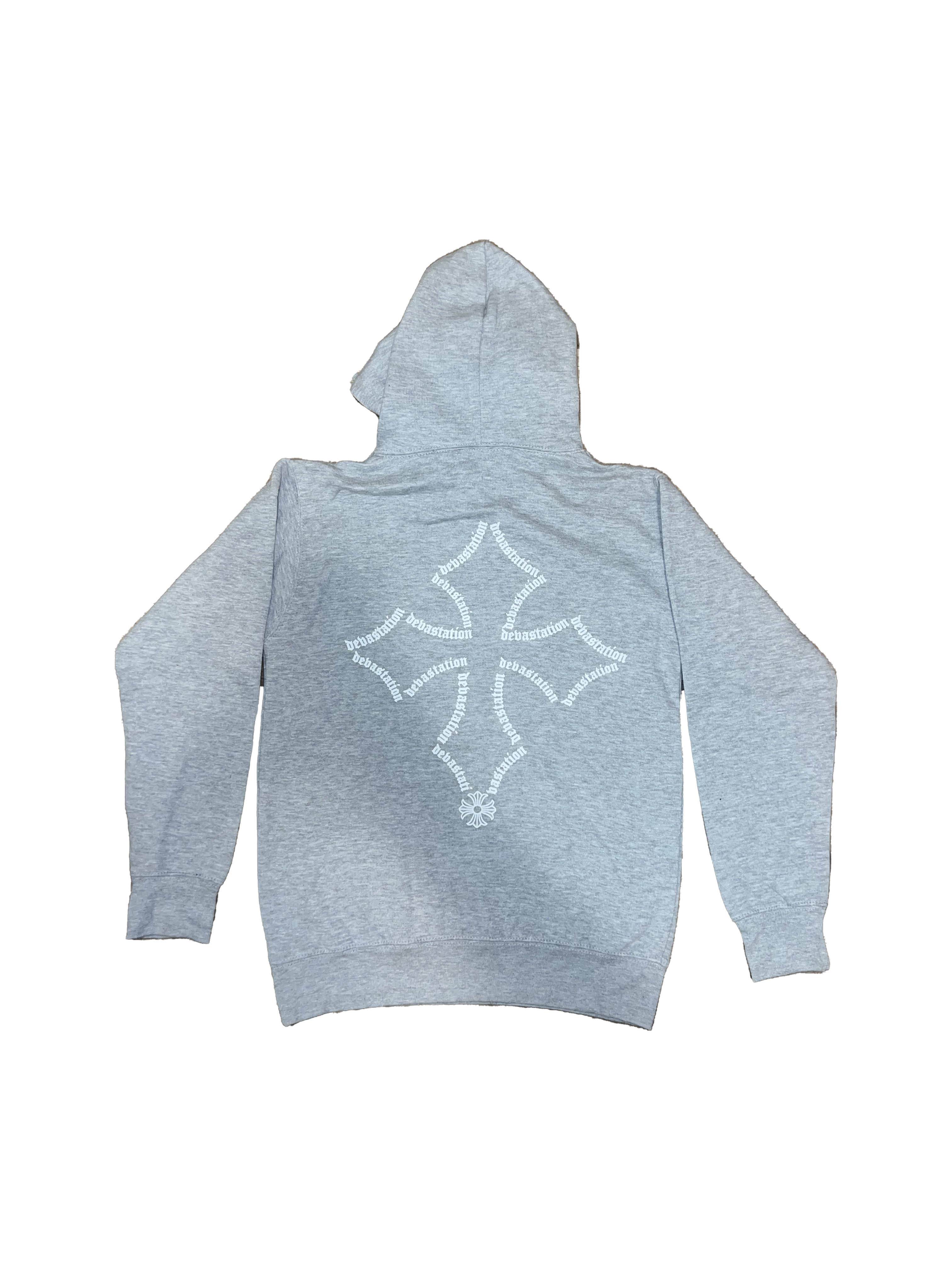 Gray Devastation Hoodie