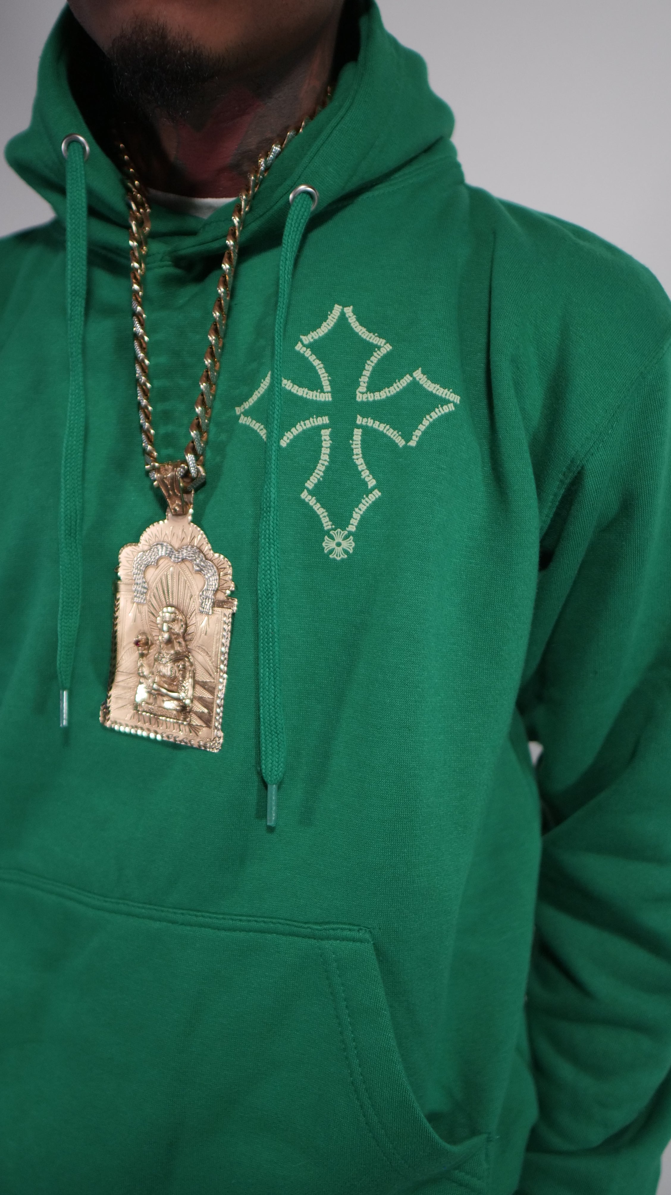 Green Devastation Hoodie